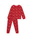 Minymo Weihnachst Pyjama Scarlet Sage
