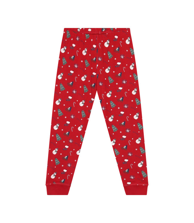 Minymo Weihnachst Pyjama Scarlet Sage