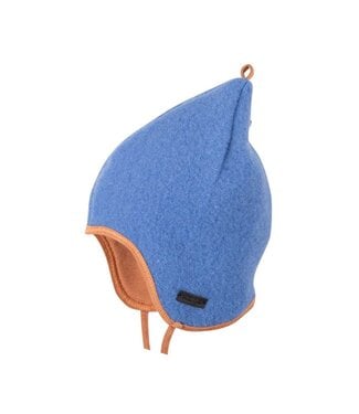 Pure Pure Kinder Fleece Mütze bright-blue