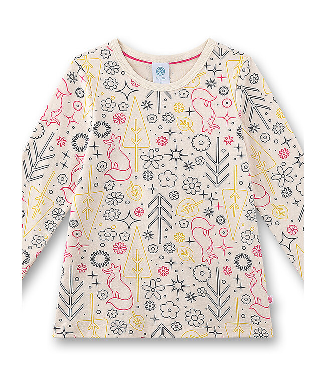 Sanetta Mädchen Schlafanzug beige