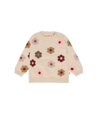 Hust & Claire Baby Strick Pullover Pusle Flower