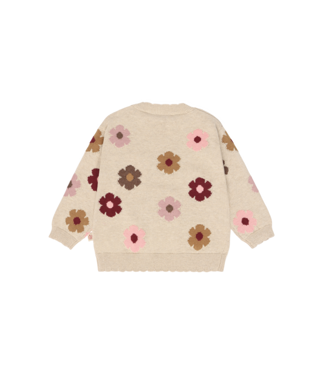 Hust & Claire Baby Strick Pullover Pusle Flower
