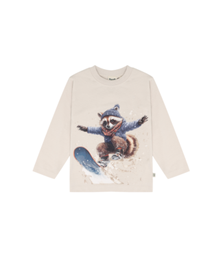 Hust & Claire Jungen Langarmshirt Anton Waschbär