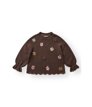 Hust & Claire Mädchen Pullover Charlotte Flowerboom