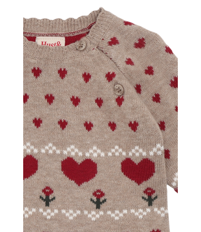 Hust & Claire Baby Weihnachts Strampler Mill