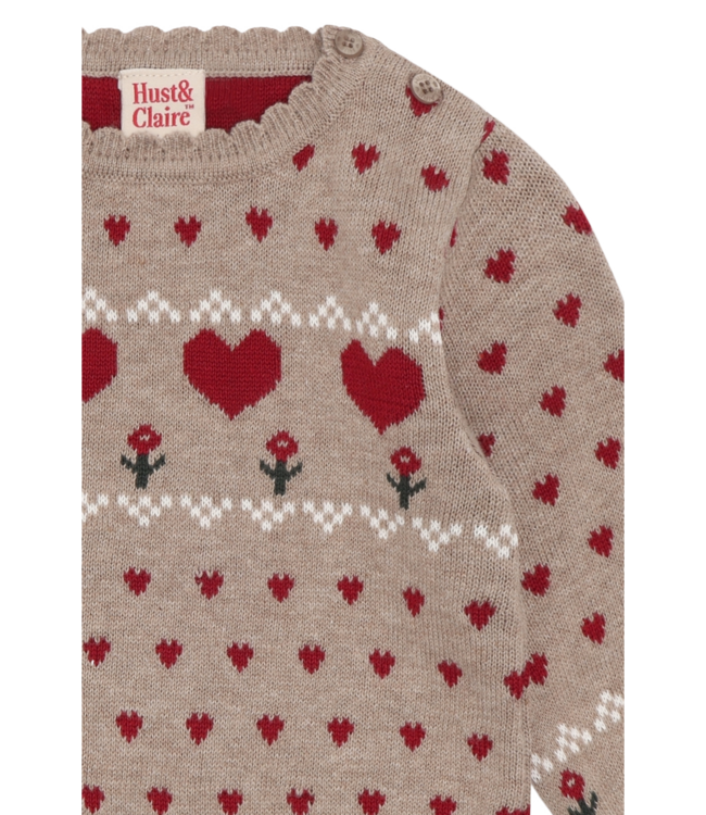 Hust & Claire Baby Weihnachts Pullover Pusle