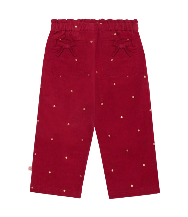 Hust & Claire Mädchen Weihnachts Hose Thilde Dots