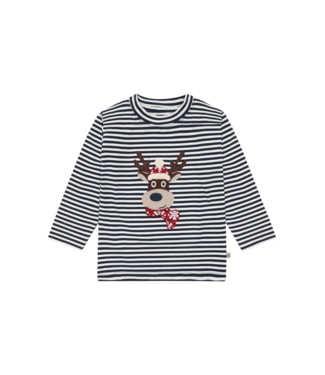 Hust & Claire Jungen Weihnachts Langarmshirt Anton Deer