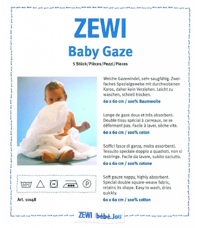 Zewi bébé-jou Baby-Gaze