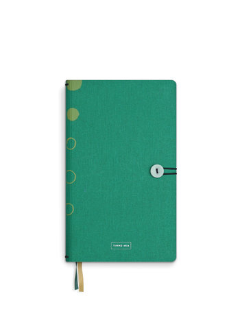 Notebook button - Emerald