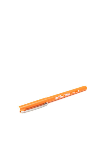 Artline Fineliner Artline 200, 04mm, Oranje