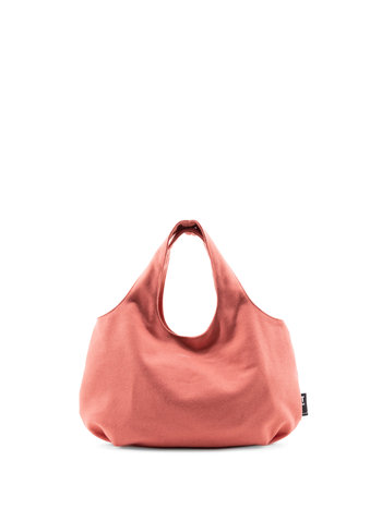 Mila handy bold bag - wool - Sugar Coral