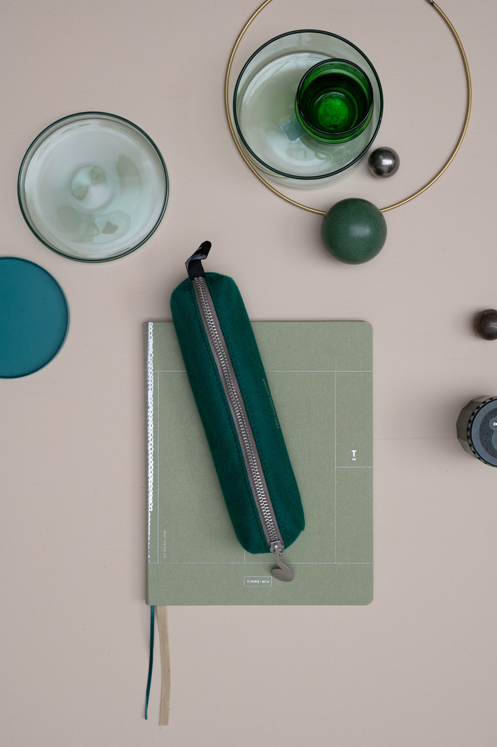 Coco pencil case - Evergreen