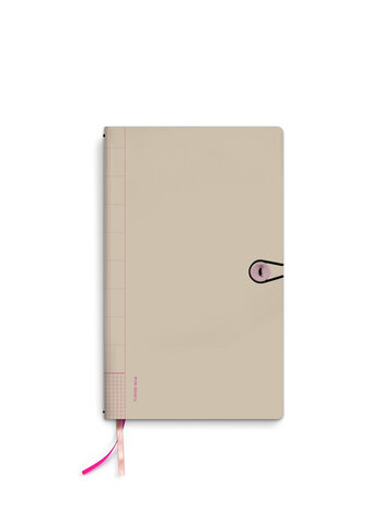 Notebook button - Pebbles