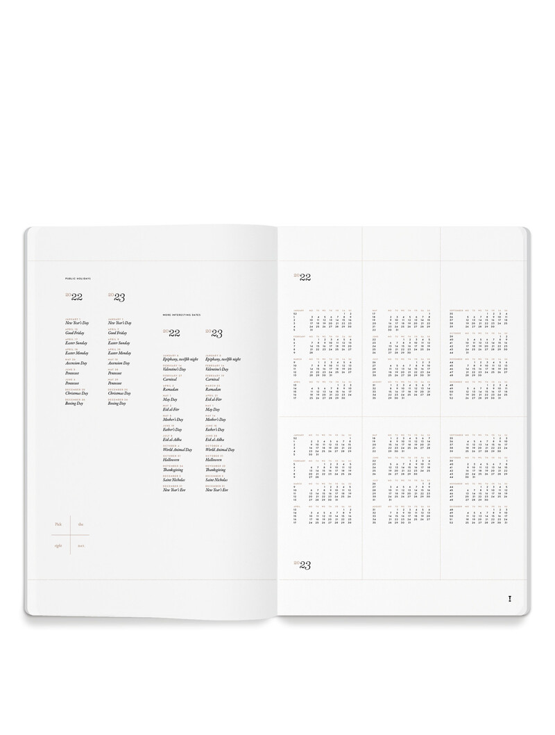 Monthly Planner Book 2024 - Viola