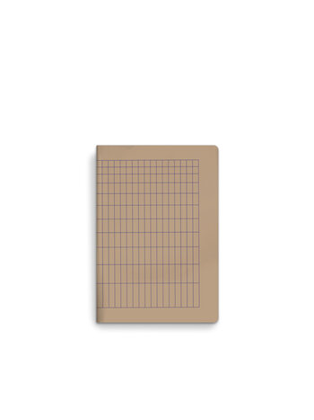 Note Booklet A6 - FSC Mix - Nougat Grid