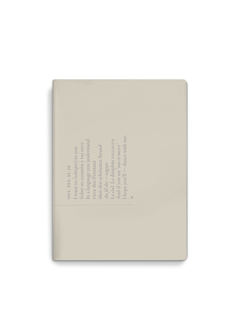 Notebook - 14x19 - Zigzague Silver
