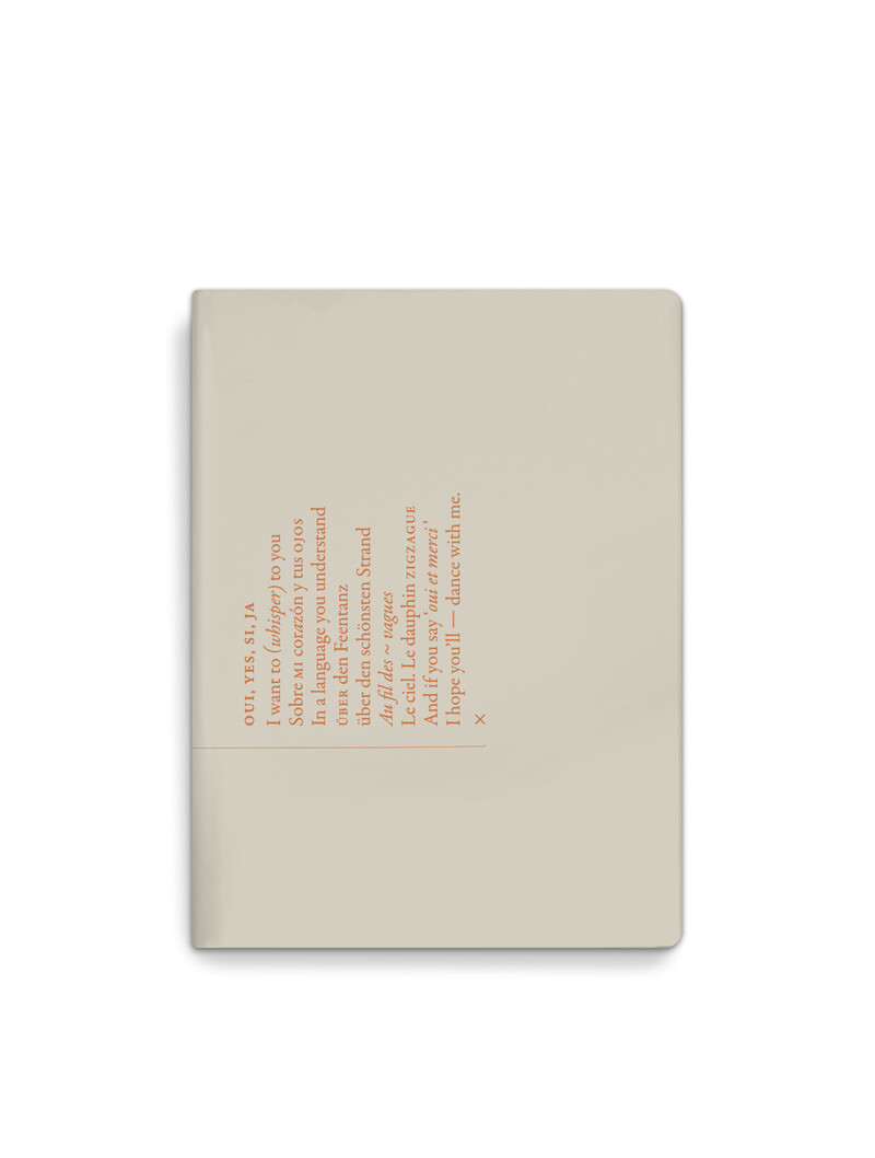 Notebook - 14x19 - FSC Mix Credit - Zigzague Orange