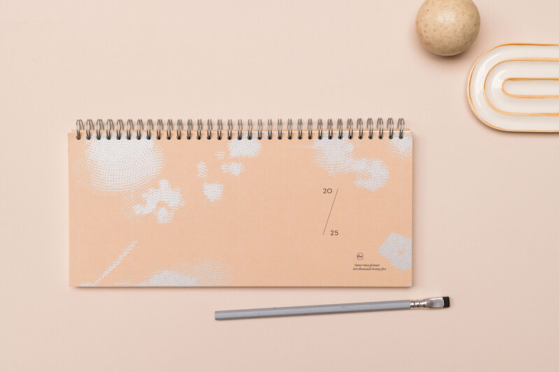 Weekplanner 2025 - Stone Rose