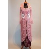 Bruidskebaya oud roze met bijpassende sarong