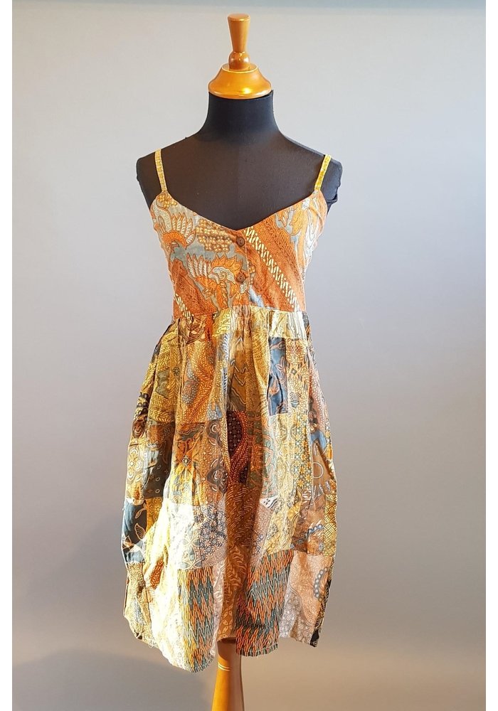 Zomer batik jurk 01