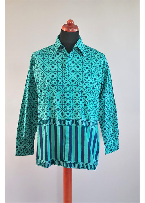 Batik overhemd lange mouw 2803-02