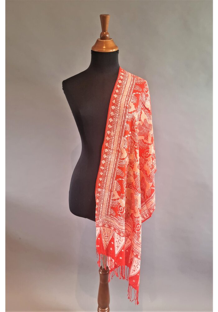 Batik sjaal 0507-08