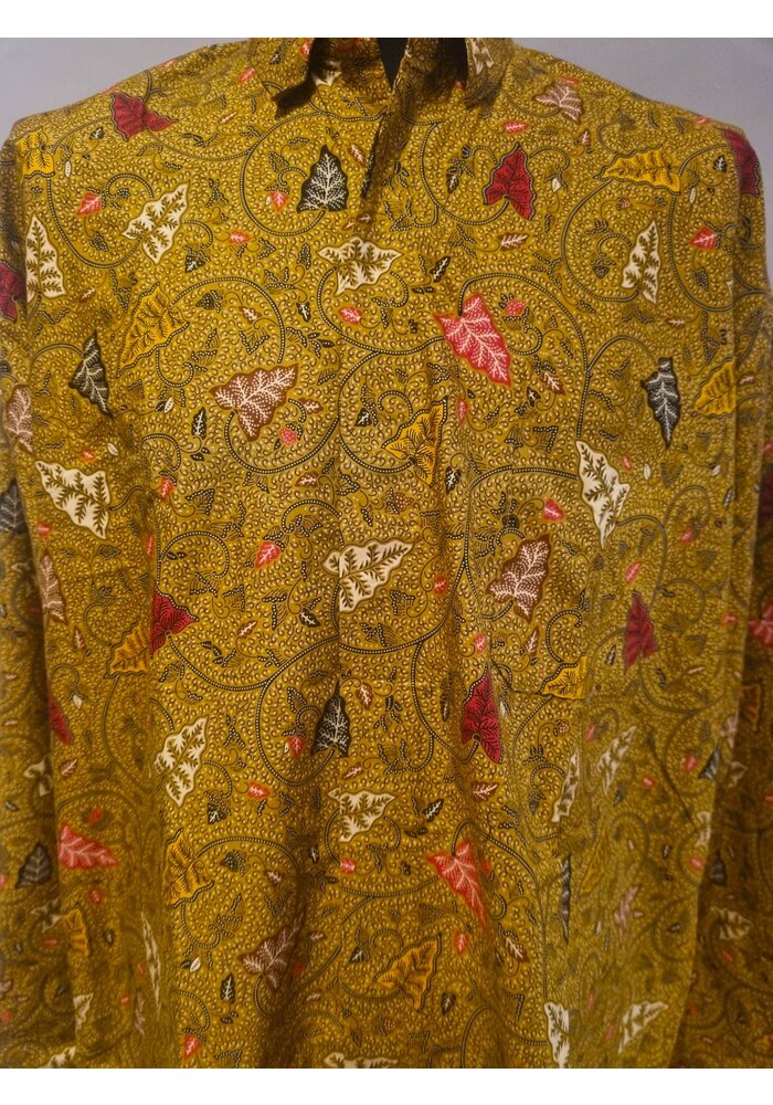 Batik overhemd lange mouw 1511-01