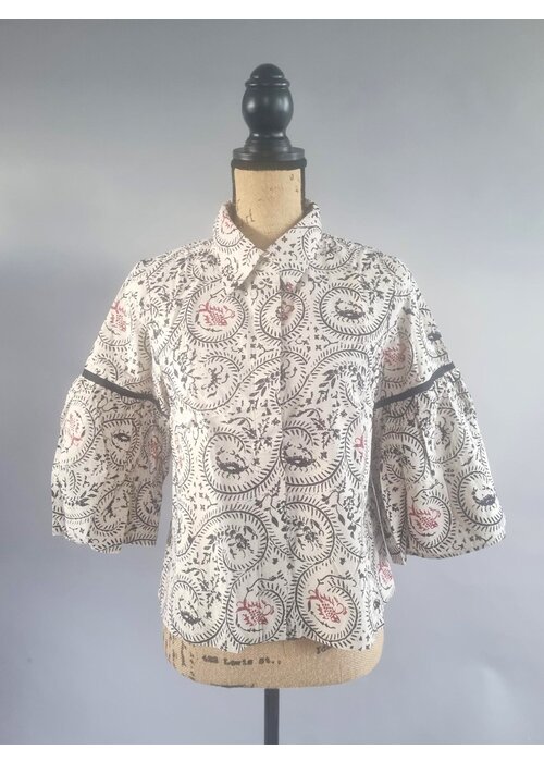 Batik blouse 0401-01