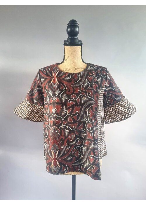 Batik blouse 0401-02