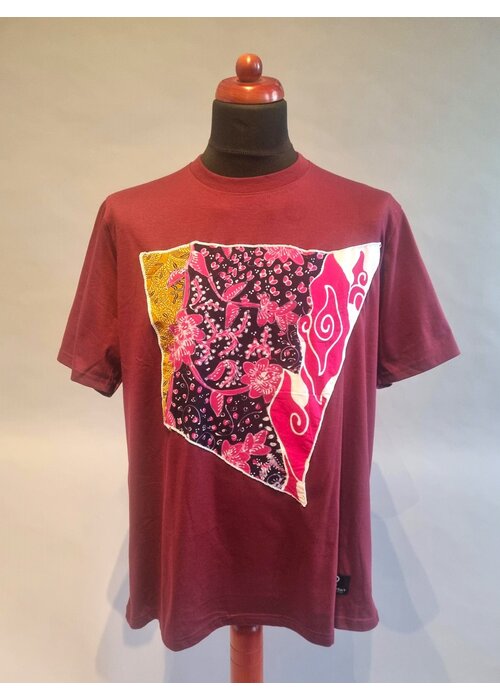 T-shirt batik korte mouw 1901-02