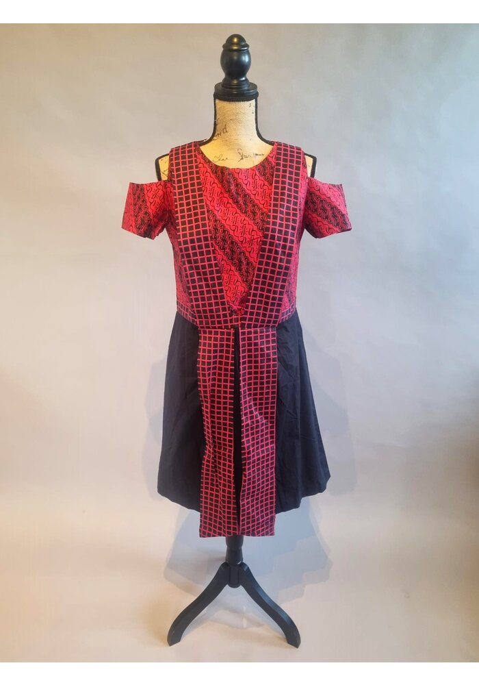 Batik jurk modern 1602-01