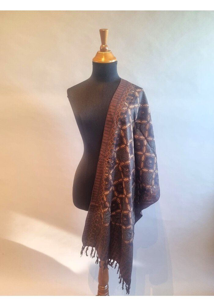 Batik sjaal 1203-02