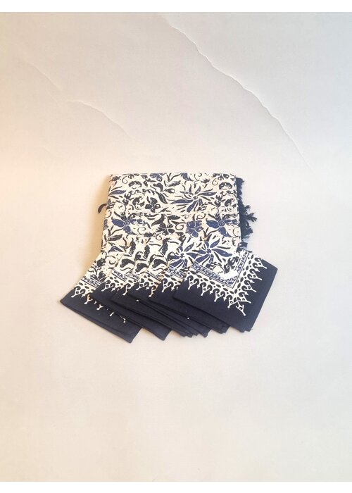 Set Batik tafelkleed rechthoek 1810-06 (6 stoelen)