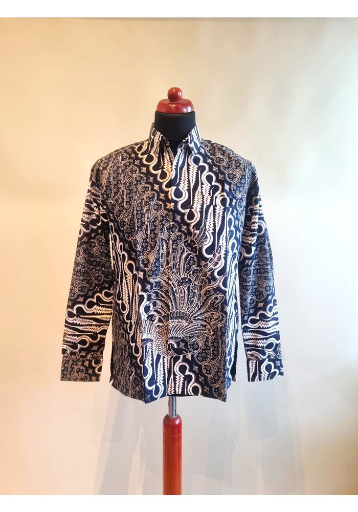 Batik overhemd lange mouw 3105-05
