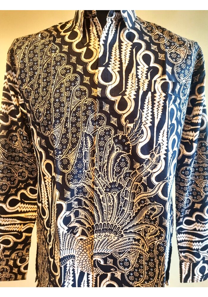 Batik overhemd lange mouw 3105-05