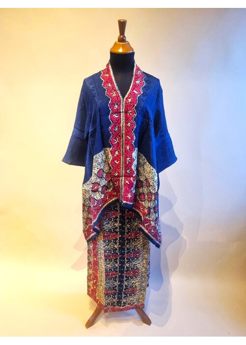 Set tuniek midnight blue met bijpassende rok