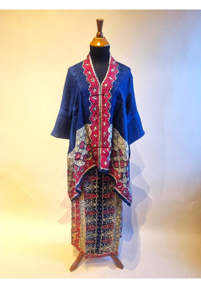 Set tuniek midnight blue met bijpassende rok