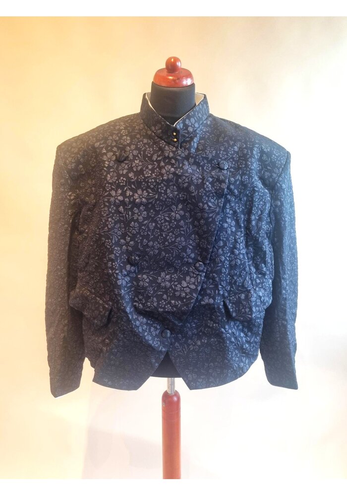 Beskap Javaans navy blue