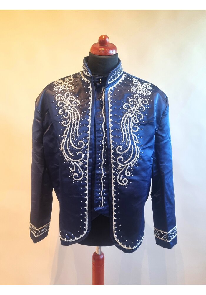 Kostuum 2-delig in navy blauw kleur