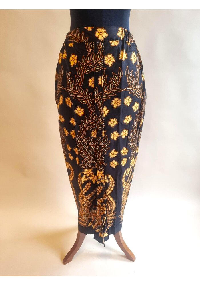 Kebaya trendy dennengroen met bijpassende sarong