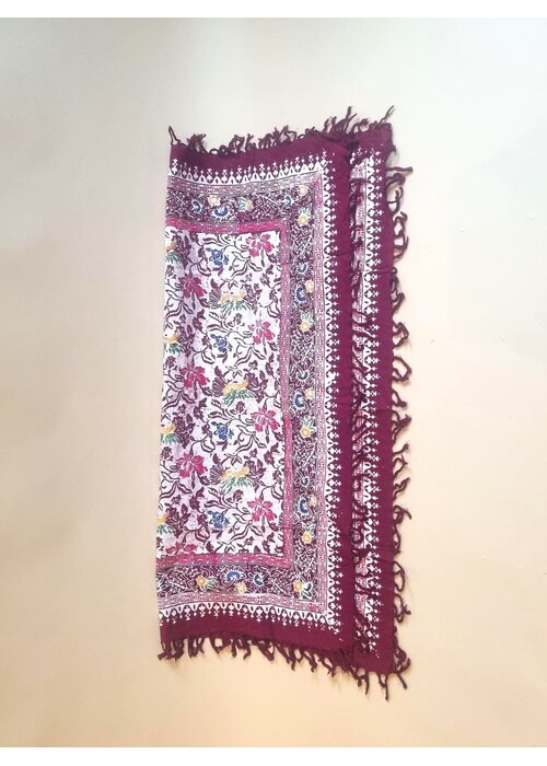 Batik tafelkleed vierkant 0705-05