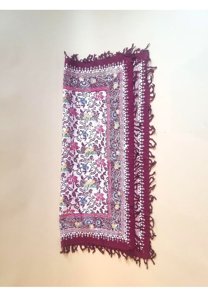 Batik tafelkleed vierkant 0705-05