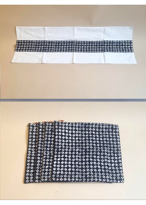 Set kussensloop met loper 0805-10