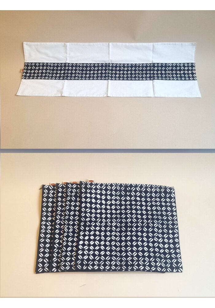 Set kussensloop met loper 0805-10