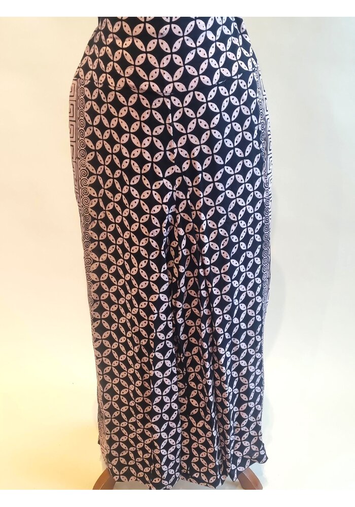Set batik tuniek kawung met bijpassende broek