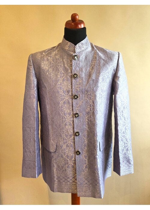 Beskap songket licht paars
