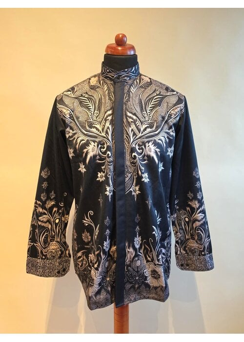 Batik overhemd lange mouw 1007-07