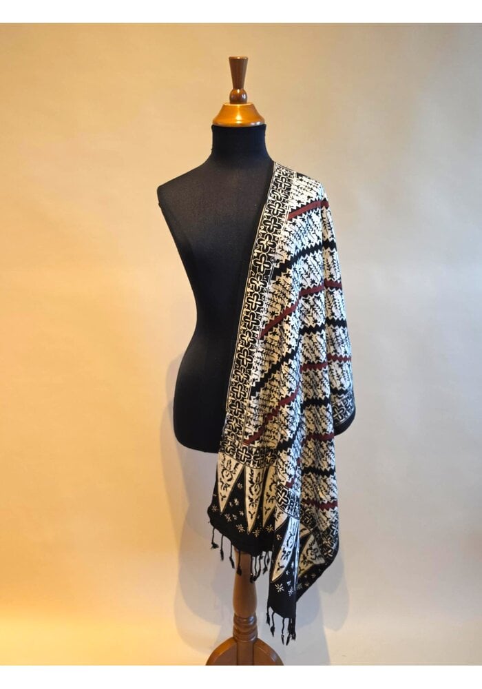 Batik sjaal (selendang) 1107-01