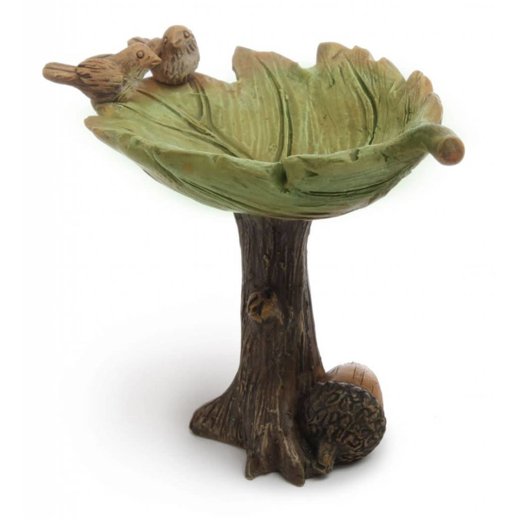 Woodland Knoll Woodland Knoll - Resin Leaf Bird Bath